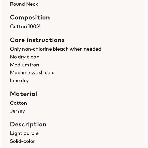 H&M Lavender T-Shirt Dress - Picture 4 of 4